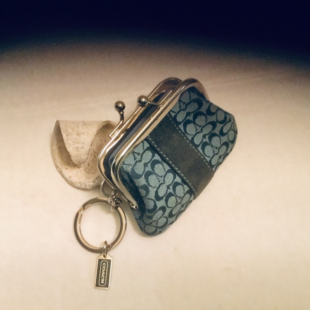 Coach Purse Keychain.